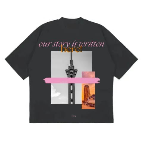 Enjoy t-shirt gris