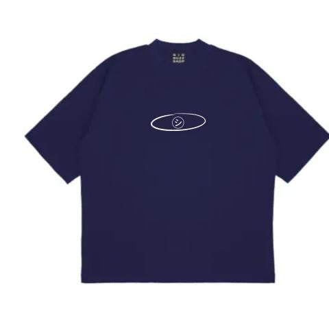 Enjoy t-shirt bleu sombre