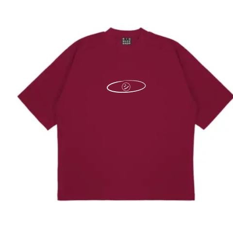 Enjoy t-shirt rouge bordeaux