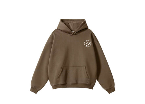Enjoy hoodie marron
