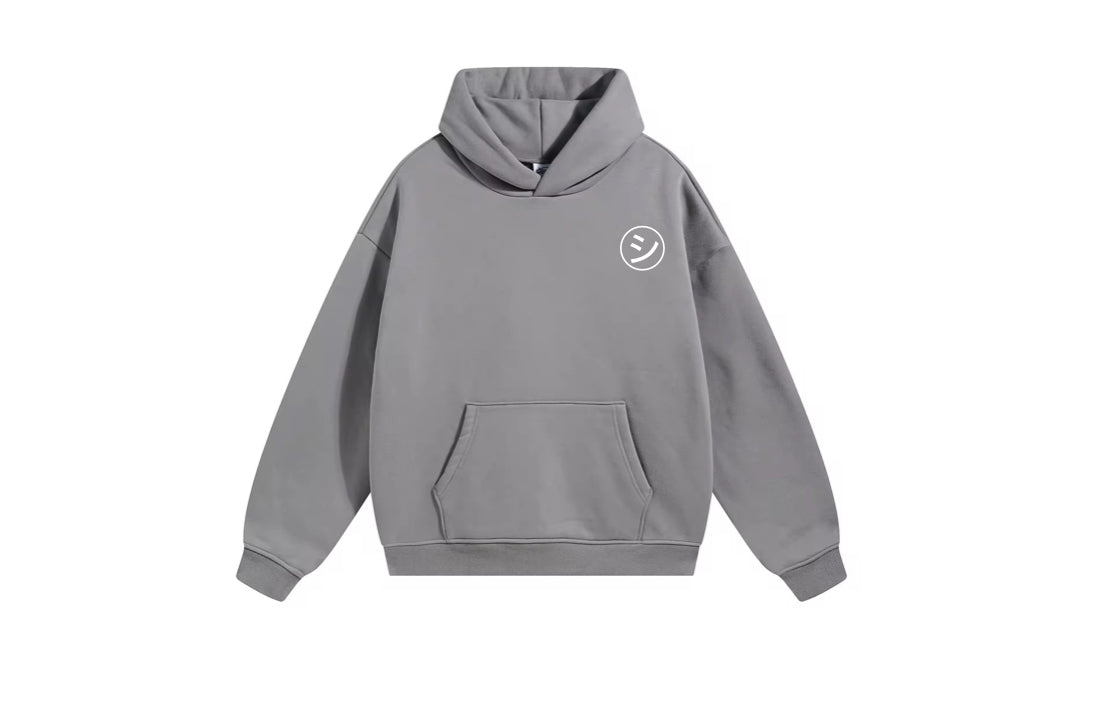 Enjoy hoodie gris clair