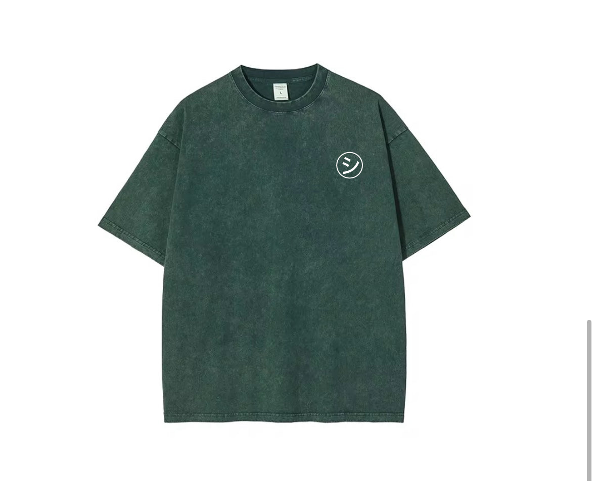 Enjoy t-shirt vert
